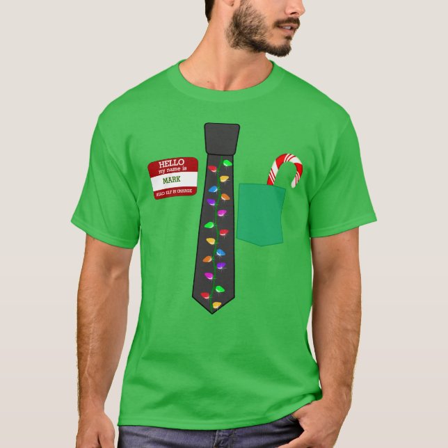 Lustig jul tee shirt (Framsida)
