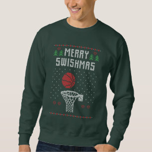 lustig julbasket ful sweater Sweatshirt