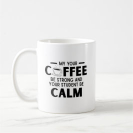 lustig kaffelärare kaffemugg