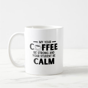 lustig kaffelärare kaffemugg