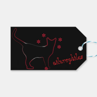 lustig kattkonst,söt konst katt,awesGift-Märkre Presentetikett