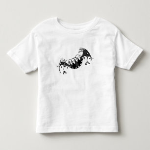 Lustig konstig monster reptile teckning t shirt