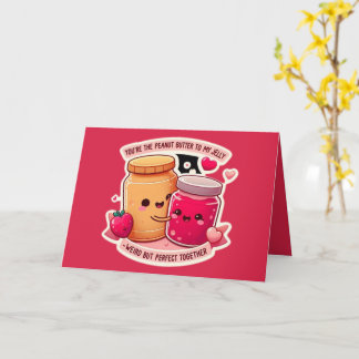 Lustig Konstig tillsammans Valentines day Kort