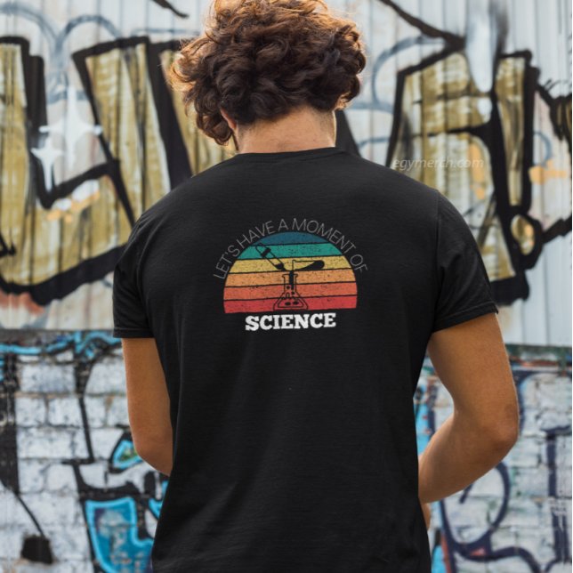 lustig lärartid på framsidan och baksidan av veten t shirt (Skapare uppladdad)