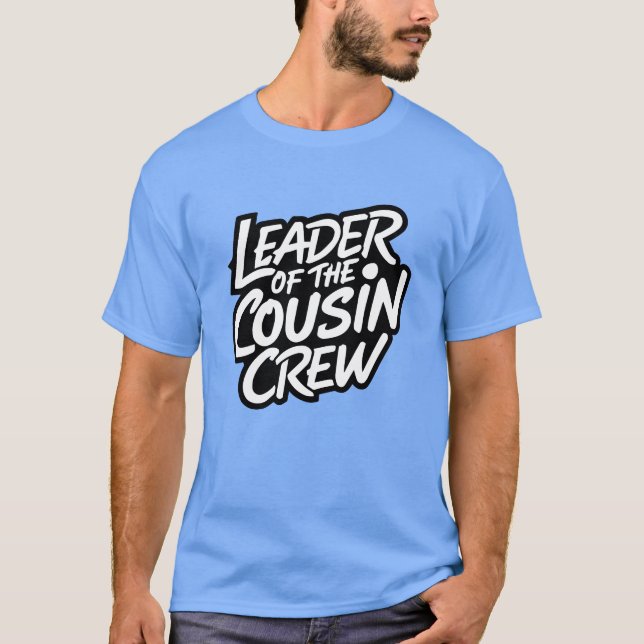 Lustig ledare för kuppbesättningen Sarkastic Humor T Shirt (Framsida)