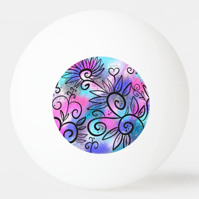 Lustig liten fågel pingisboll (Framsidan)