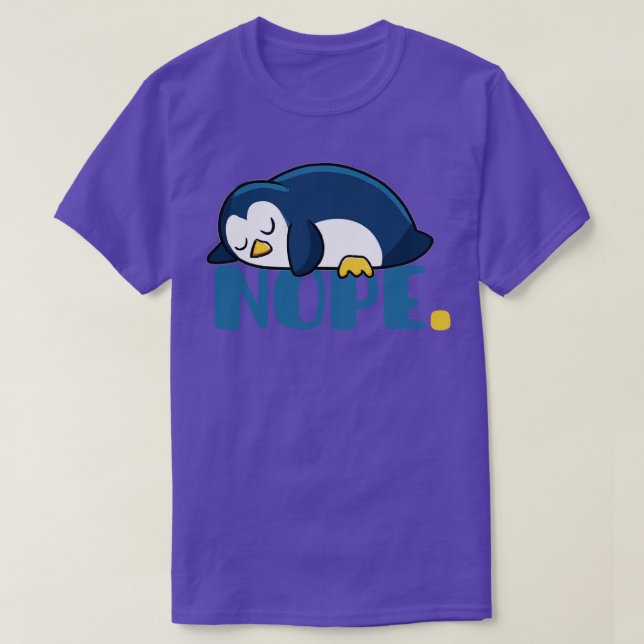 lustig lustig penguin 3 t shirt (Design framsida)