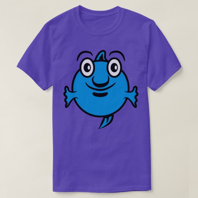 lustig lycklig Puffer 2 T Shirt (Design framsida)