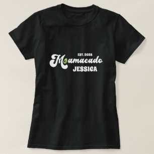 lustig mamacado förväntar sig mamma mors dag-gåva t shirt