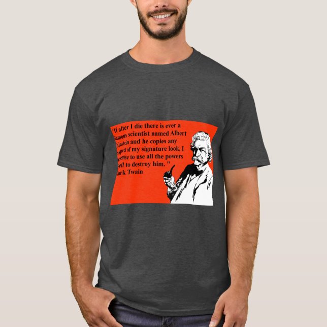 lustig markering med dubbla citattecken på skjorta t shirt (Framsida)