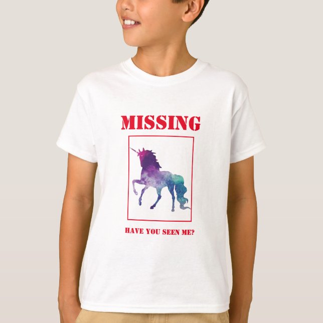 lustig mjölk-kartong utan unicornskjorta t shirt (Framsida)