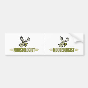 Lustig Moose Bildekal