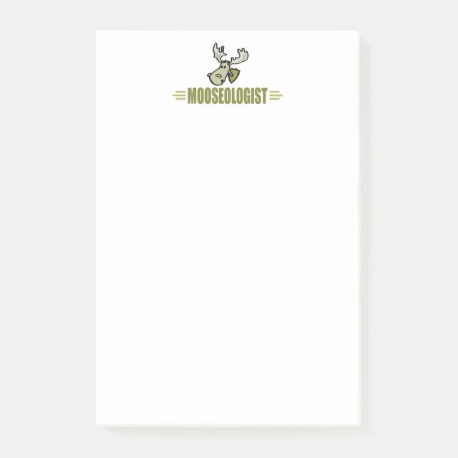 Lustig Moose Post-it Block (Framsida)