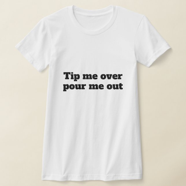 Lustig Novelty KVINNOR ÖVER MIG PÅSKYNDA MIG T Shirt (Laydown)