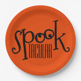 Lustig Orange Black Eyebollar Spooktacular Pun