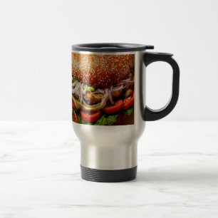 lustig ostburgerhamburgare av novelty resemugg