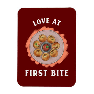 lustig pani puri gol gappa magnet