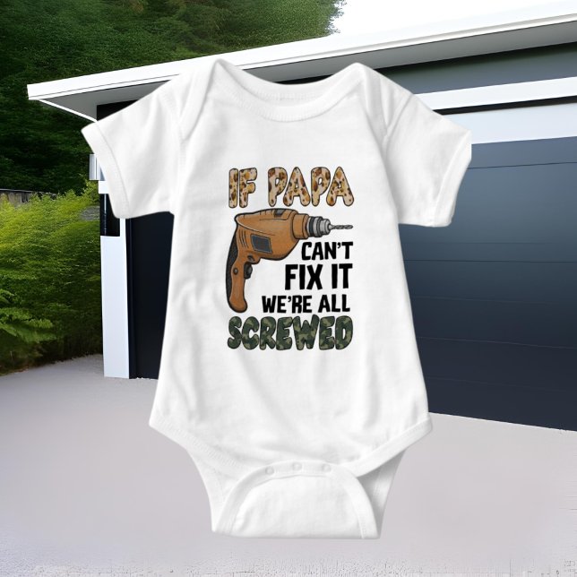 lustig Pappa fix ord art T Shirt (Skapare uppladdad)