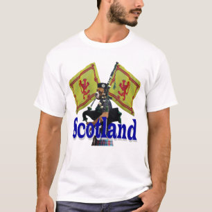 Lustig patriotisk skotsk tee shirt