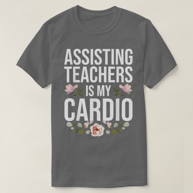 lustig pedagogisk assistent t shirt (Design framsida)