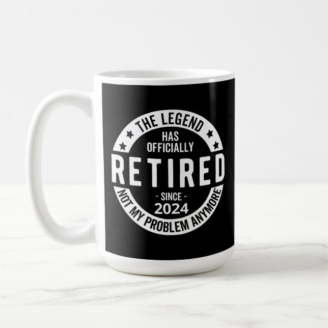 lustig pension 2024 kaffemugg (Vänster)