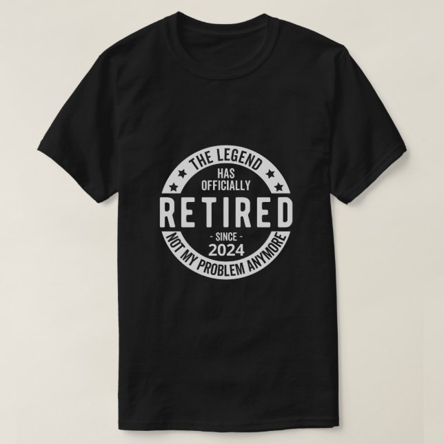 lustig pension 2024 t shirt (Design framsida)