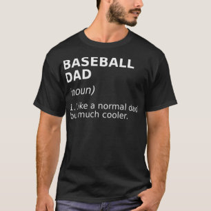 Lustig Perfekt i Pappa-definitionen från Baseball T Shirt
