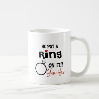 Lustig Personlig han satte Ring på den Kaffemugg