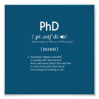 lustig phd-definition fototryck