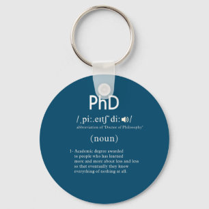 lustig phd-definition nyckelring