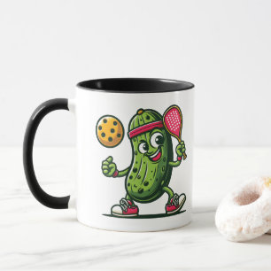 Lustig pickleball mugg