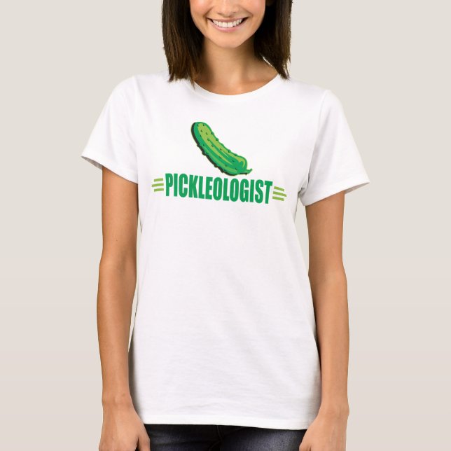 Lustig pickleolog t-shirt (Framsida)