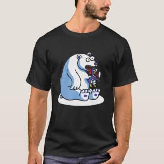 lustig polar med penguin glass t shirt