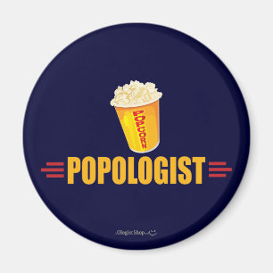 Lustig populär magnet
