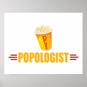 Lustig populär poster