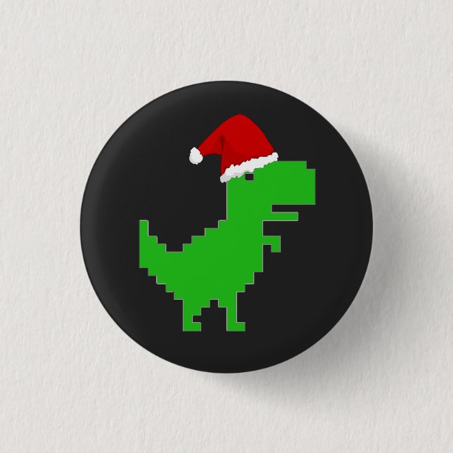 Lustig Santa trex Knapp (Framsida)