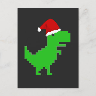 Lustig Santa trex Vykort
