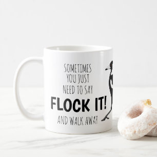 Lustig sarkastisk magpie mugg