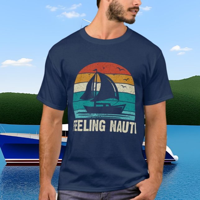 lustig segling älskare ord art t shirt (Skapare uppladdad)