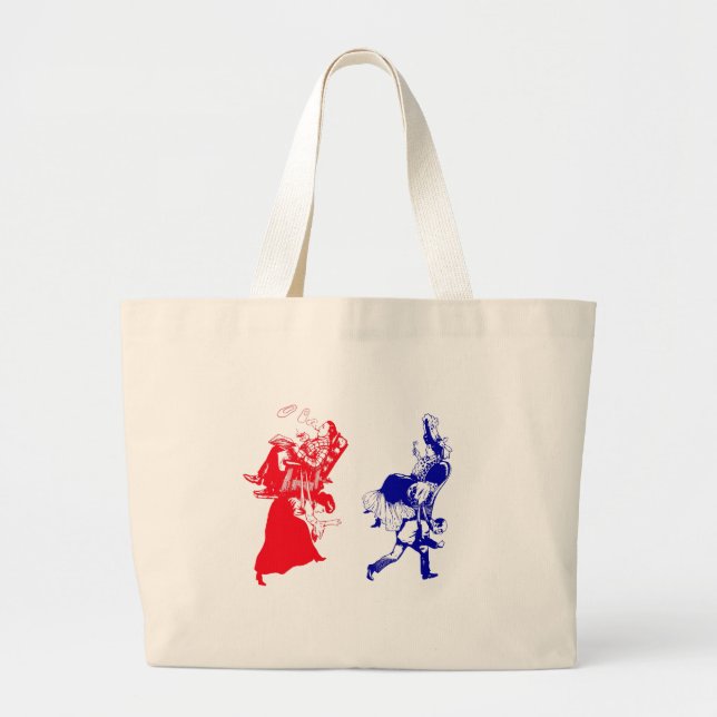 lustig segrare giftermål jumbo tygkasse (Framsidan)