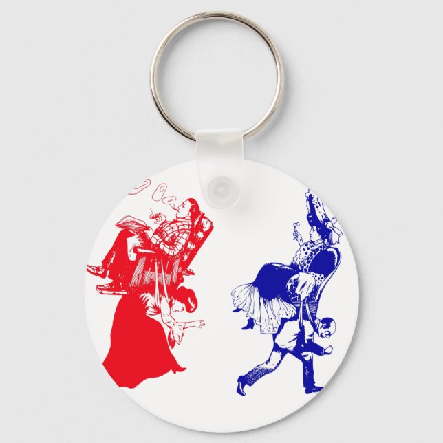 lustig segrare giftermål nyckelring (Framsida)