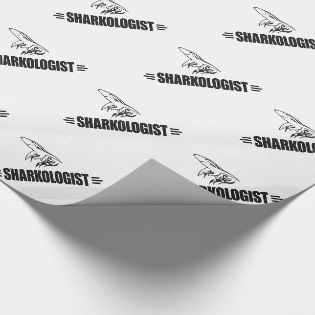 Lustig Shark Presentpapper (Hörn)