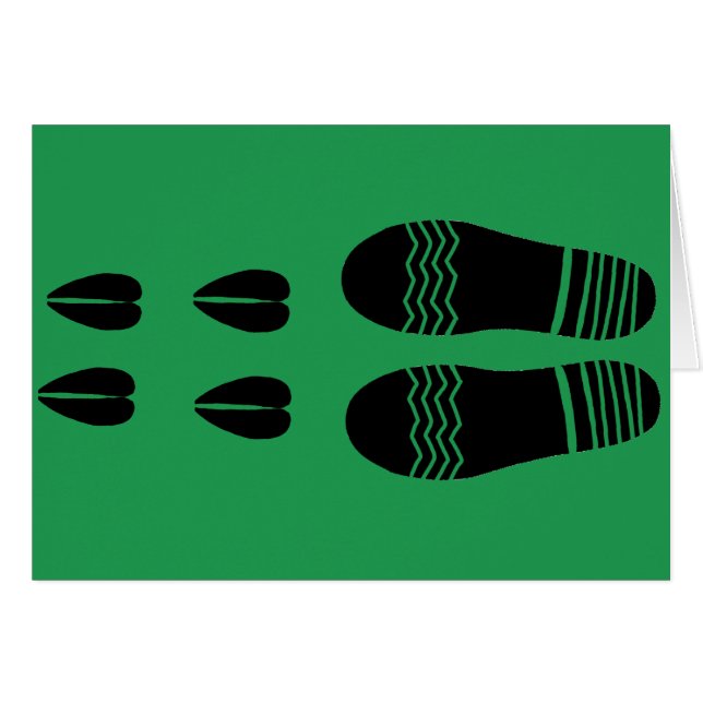 lustig Sheep Shagger Hälsningskort (Framsidan Horizontal)