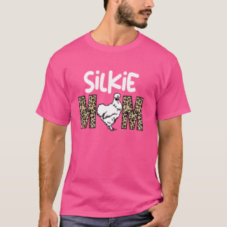 lustig silkiekyckling mamma leopard t shirt