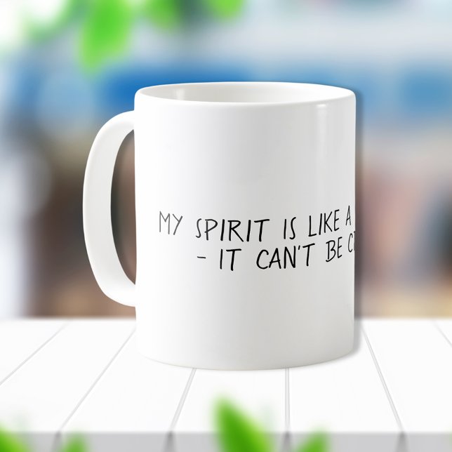 Lustig själ som en Cockroach Shamless Quote Kaffemugg (Skapare uppladdad)