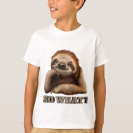 lustig slarv t shirt