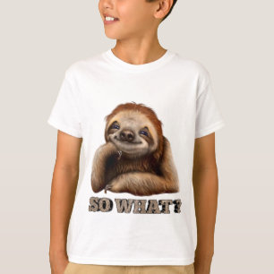 lustig slarv t shirt