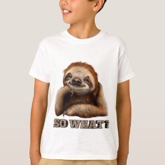 lustig slarv t shirt