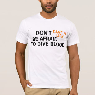 lustig spara ett liv ge lustig T-shirt-design T Shirt