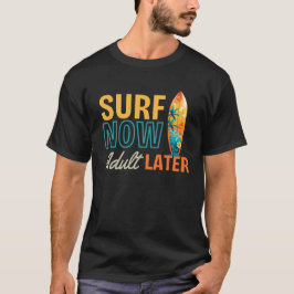Lustig Surfa som säger "Beach Life Ocean Sommarvåg T Shirt